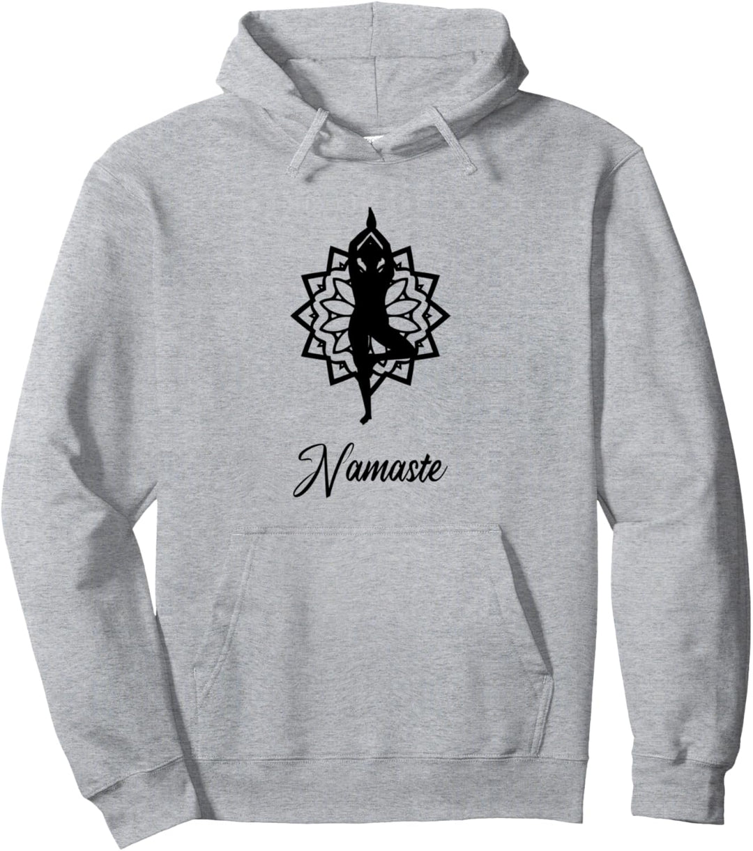 Yoga Meditation Namaste - Yoga Pullover Hoodie