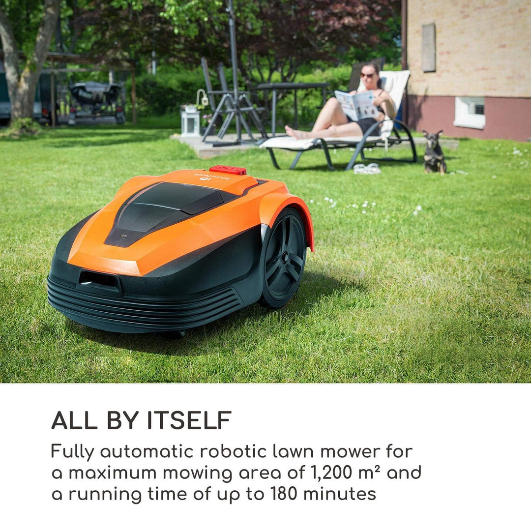 Blumfeldt Garden Hero - Rasenmähroboter, Lithium-Ionen-Akku: 5,2 Ah, inkl. Ladestation, automatische