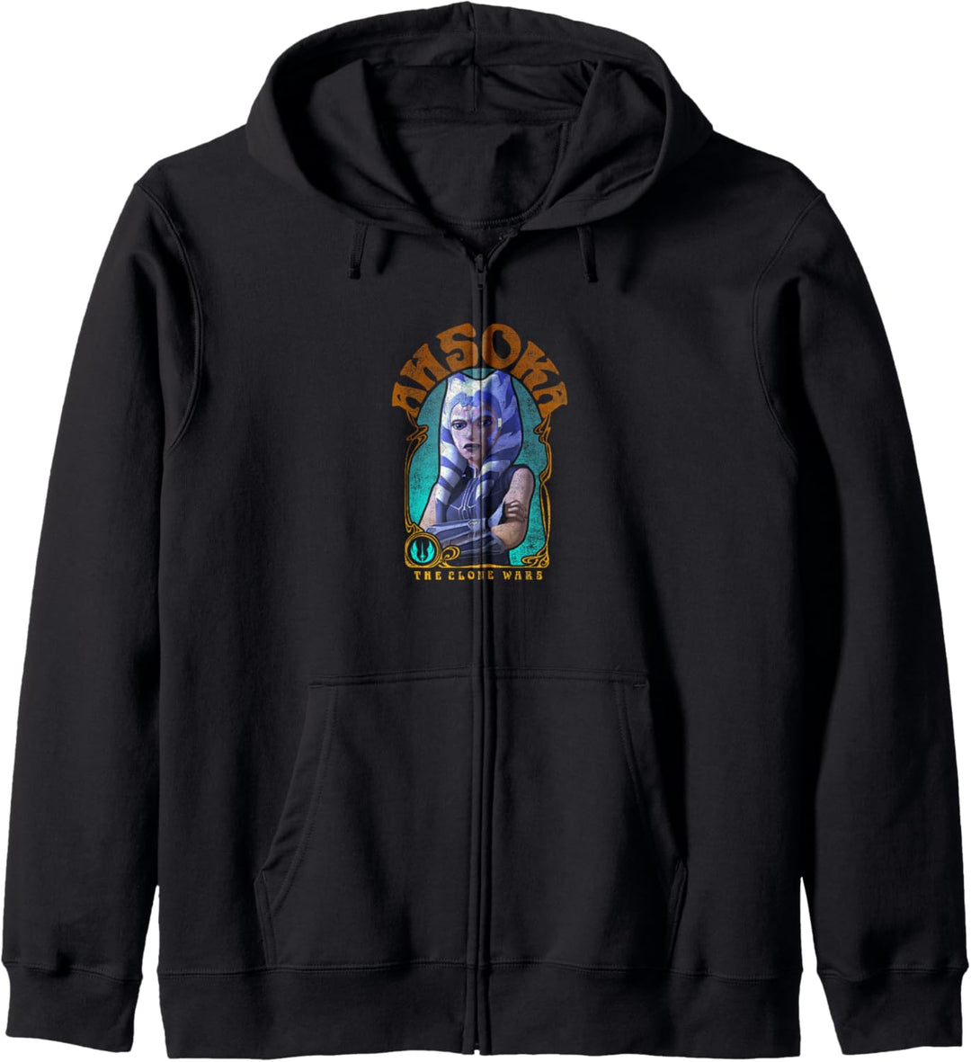Star Wars Ahsoka Tano Clone Wars Portrait Kapuzenjacke