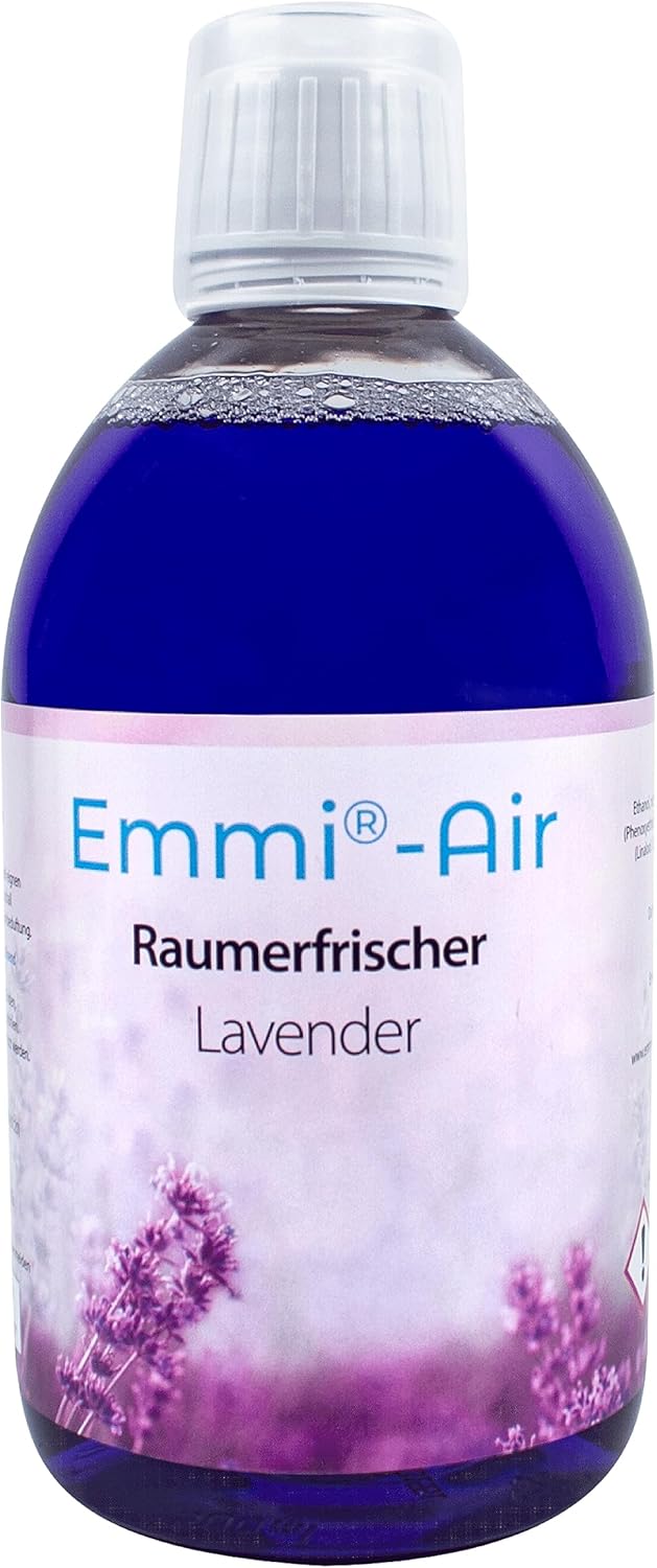Emmi Air Raumerfrischer Lavender I Wasserlöslicher Raumduft für Luftreiniger und Luftbefeuchter I Ge