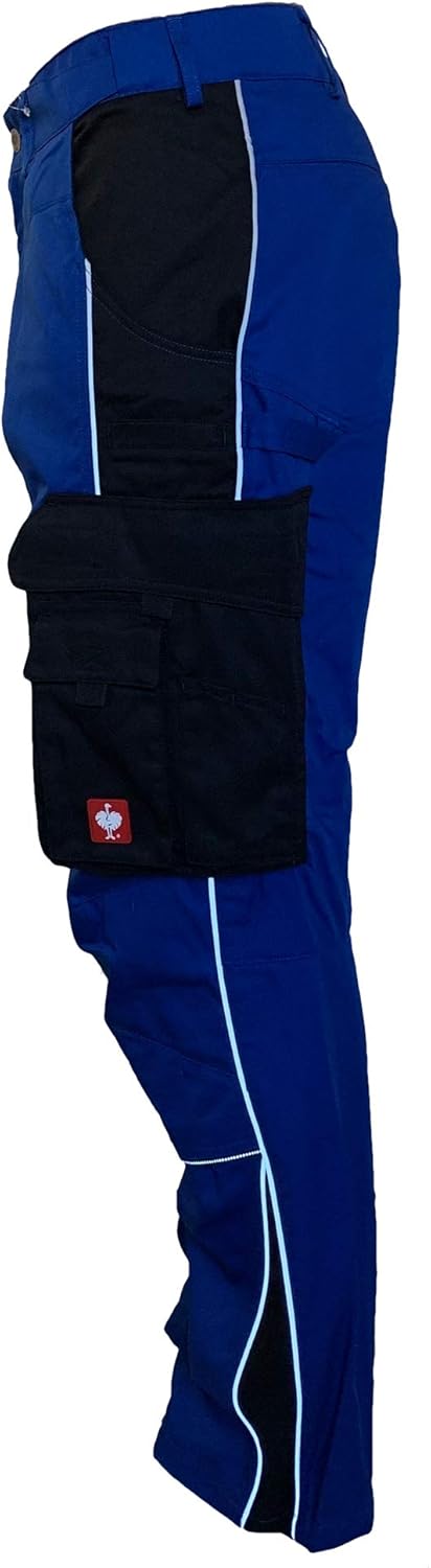 Engelbert Strauss E.S. Herren Bundhose Active Arbeitshose Workwear 44 Blau/Schwarz, 44 Blau/Schwarz