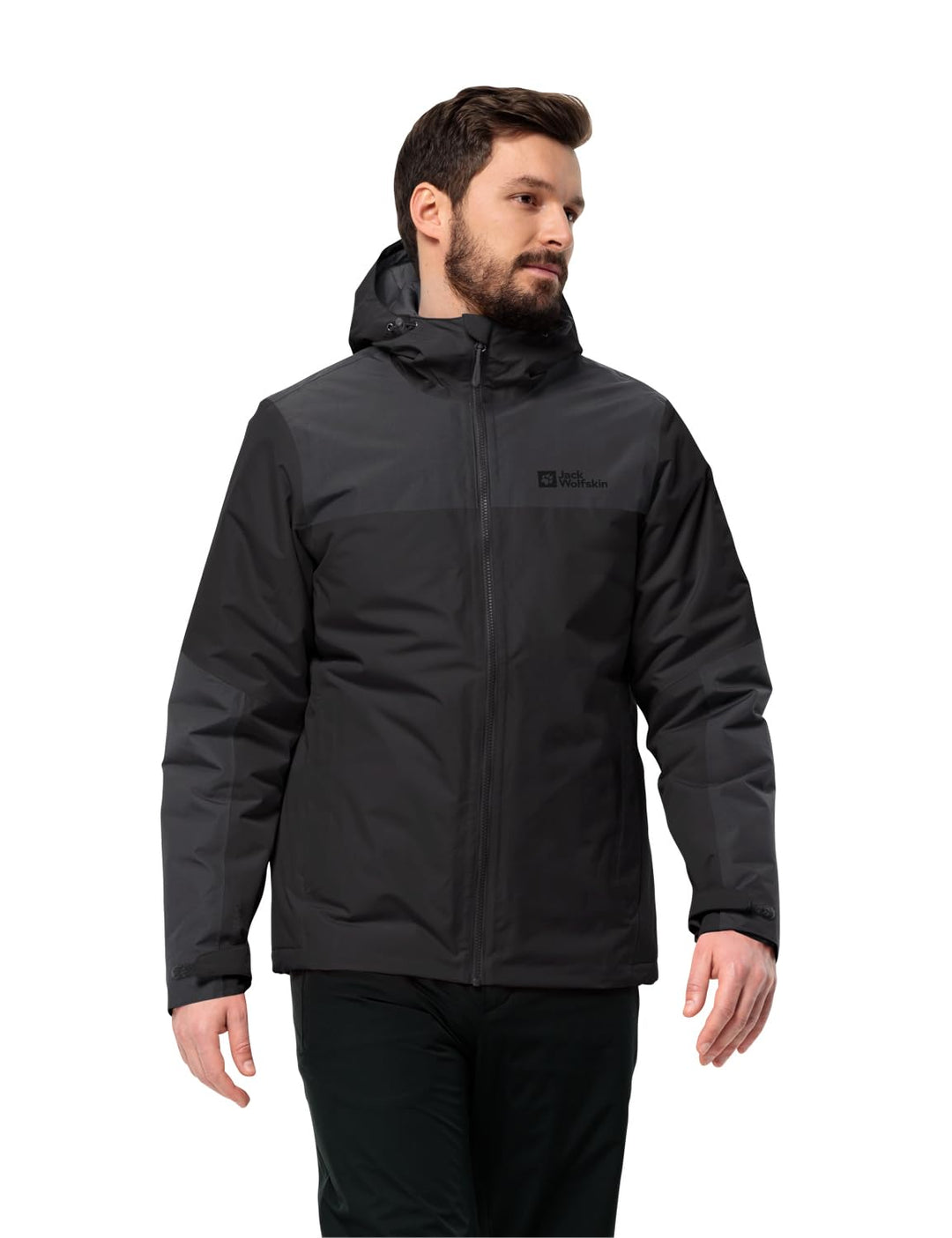 Jack Wolfskin Herren Jasper Ins Jkt M Jacket (1er Pack) 3XL Schwarz, 3XL Schwarz