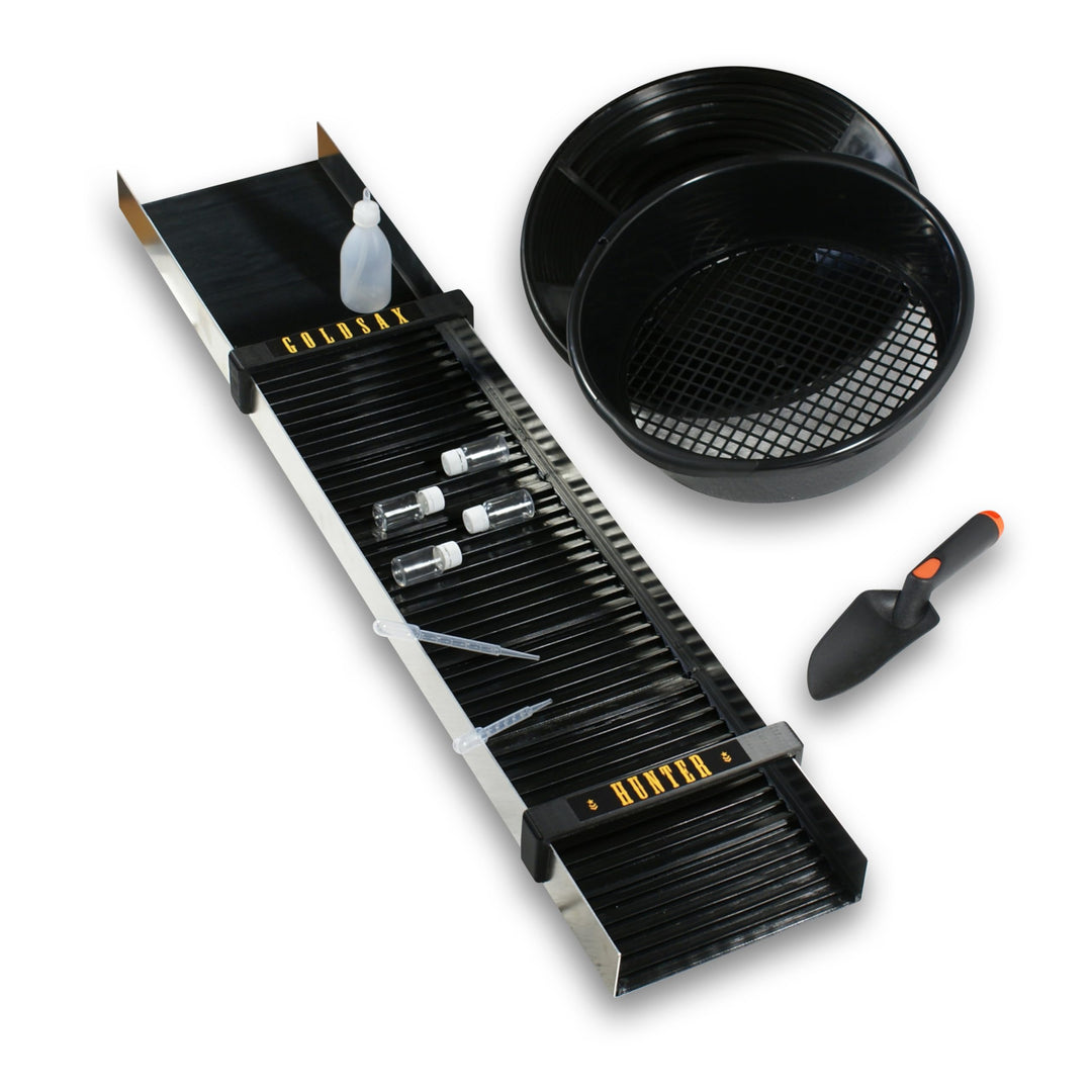 GoldSax Set Goldwaschen, Allrounder für Prospektion und Produktion