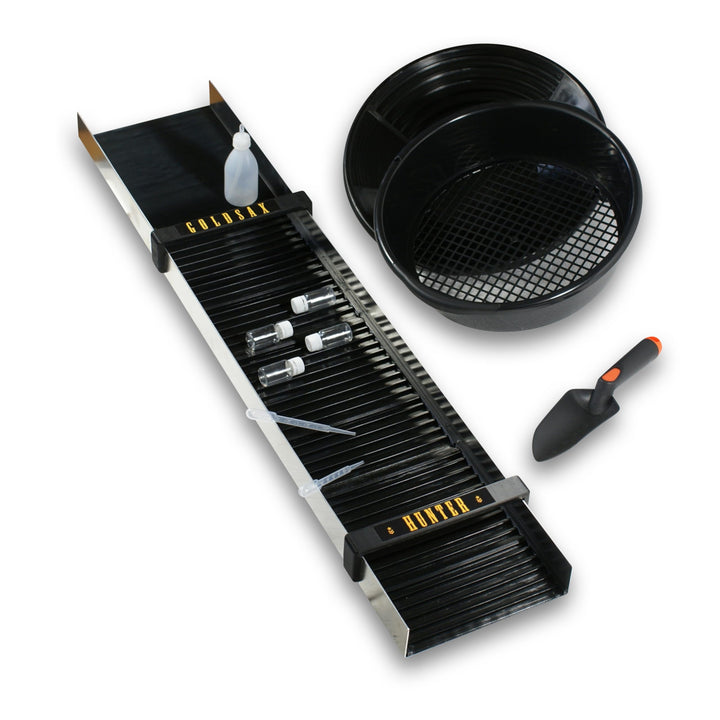 GoldSax Set Goldwaschen, Allrounder für Prospektion und Produktion