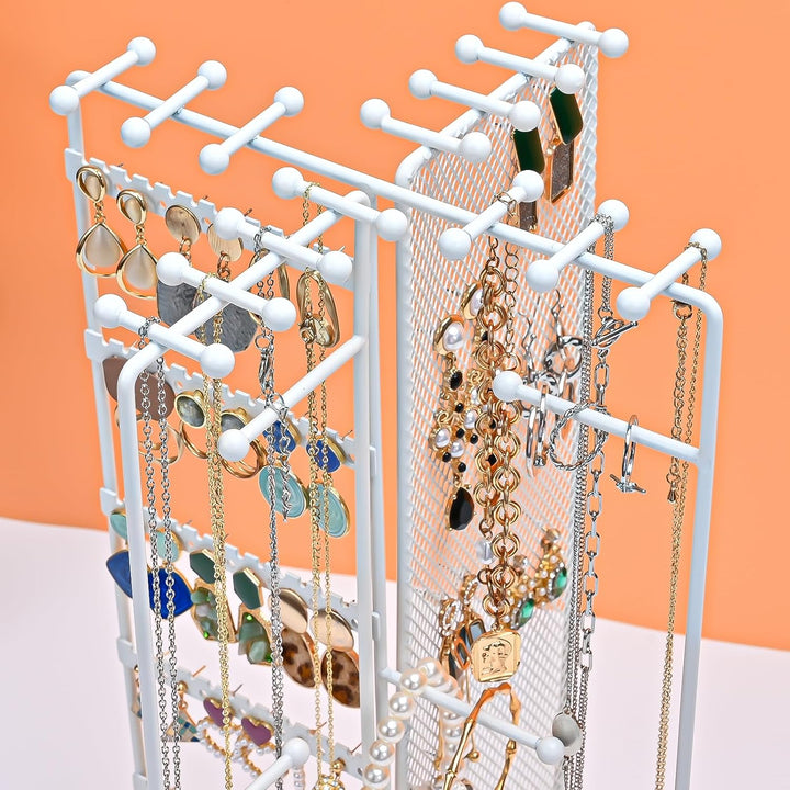 ProCase Schmuckständer Drehbarer Schmuckhalter Schmuckbaum Schmuckstander Jewelry Stand für Ohrring