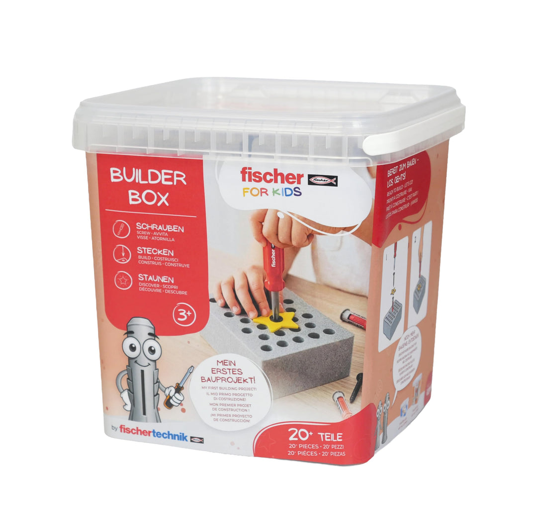 fischertechnik Fischer for Kids Builder-Box Spielwerkzeug ab 3 Jahren | Handwerker Kinderspielzeug 5
