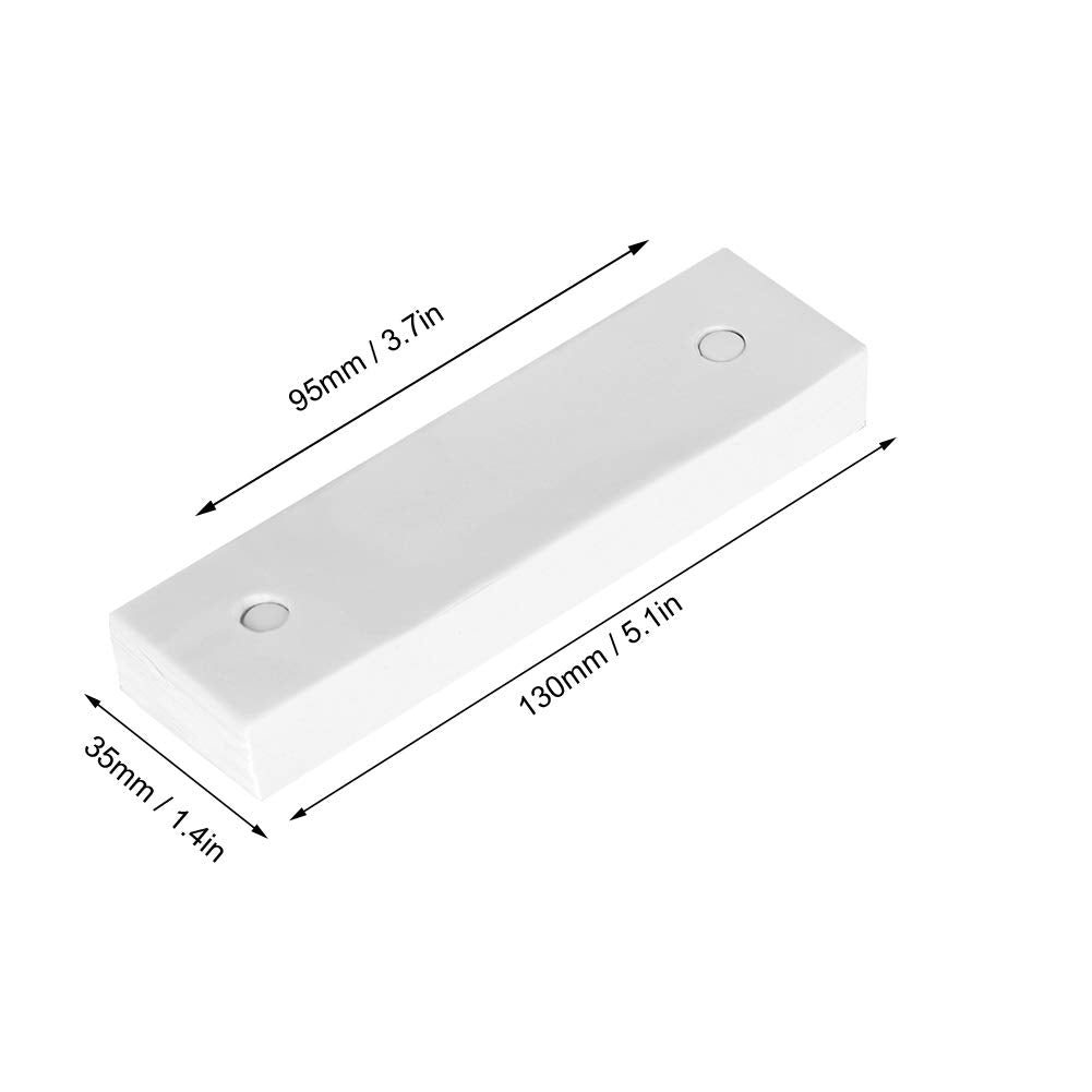 Kinnstützenpapier, 5 Stück, glatte Oberfläche, ideal für Auto-Refraktometer, hygienisch und bequem