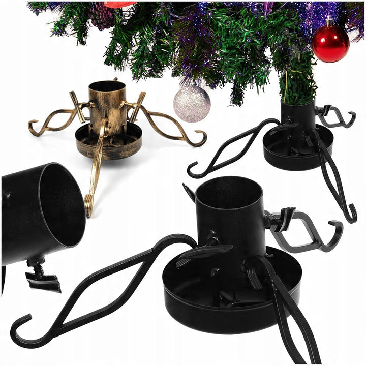 Weihnachtsbaumständer - Christbaumständer mit Wassertank - aus Metall, Stabil - Durchmesser des Stam