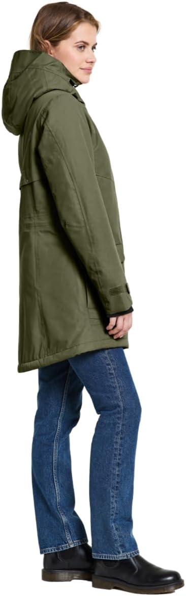 Didriksons Frida Damen Parka 7 32 Deep Green, 32 Deep Green