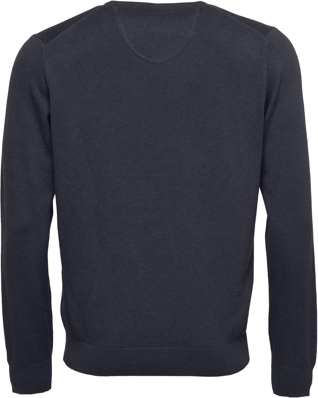 FYNCH-HATTON Fein gestrickter V-Neck Baumwollpullover S Azure, S Azure