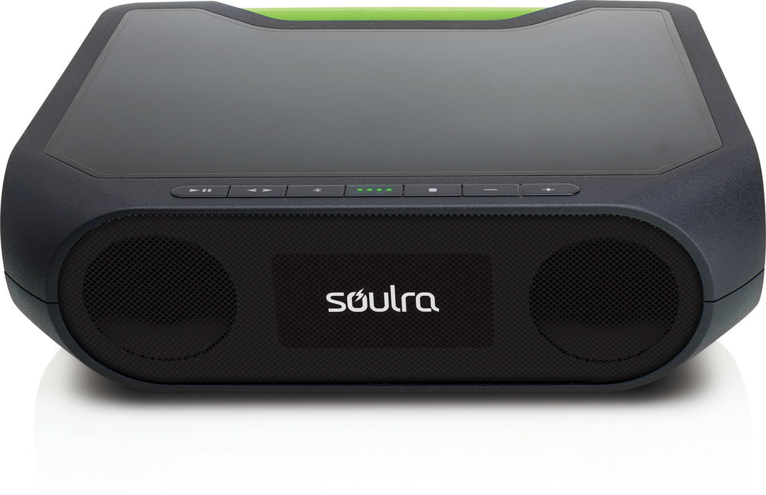 SOULRA Rugged rukus Xtreme The Super-Loud, All-Terrain, Smartphone Charging, Dual-Powered Wireless S