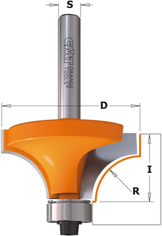 CMT Orange Tools 939.880.11 – Erdbeere R. Concavo mit rodam. HM S 12 D 38.1 R 12.7