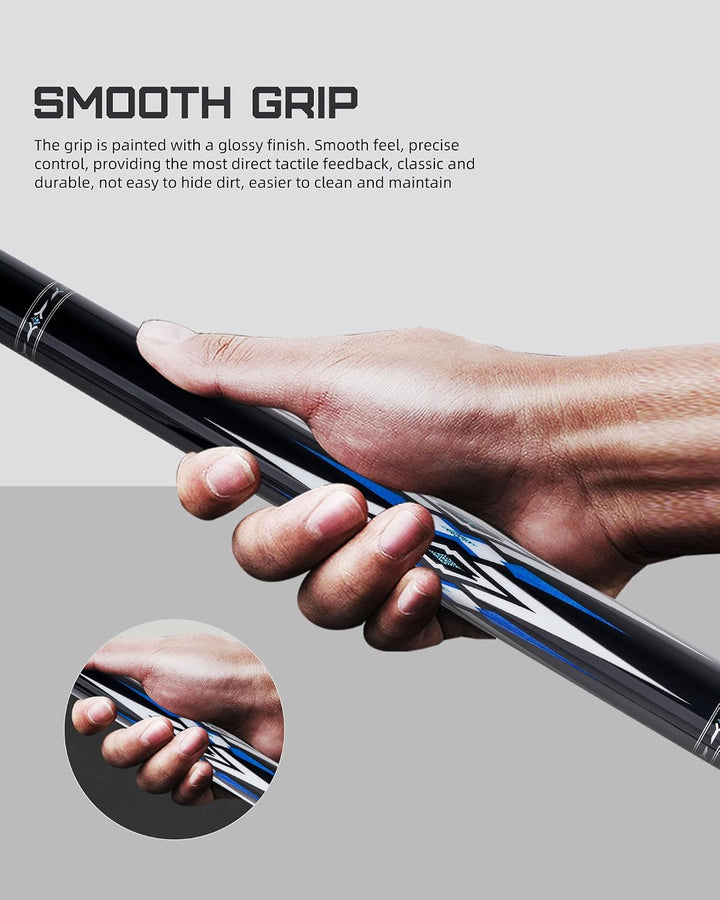 CRICAL Karbonfaser-Pool-Queue-Stick CXD-Serie, professionelle Poolsticks mit super niedriger Ablenku