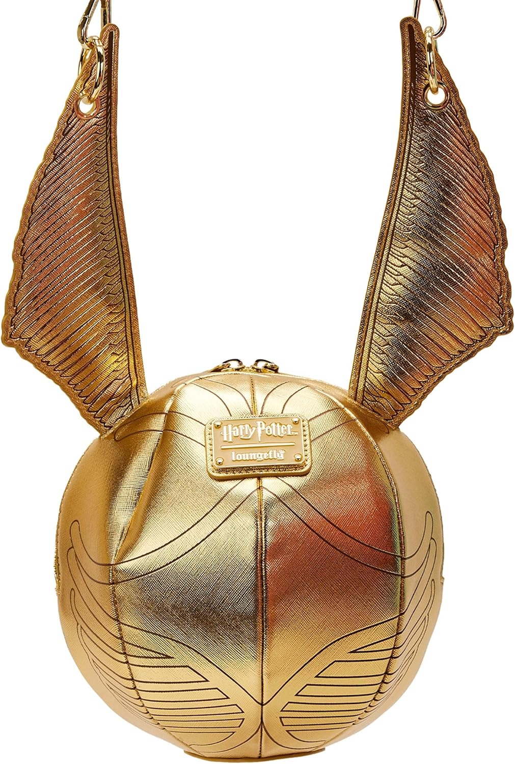 Loungefly Harry Potter Golden Snitch Umhängetasche Einheitsgrösse, Einheitsgrösse