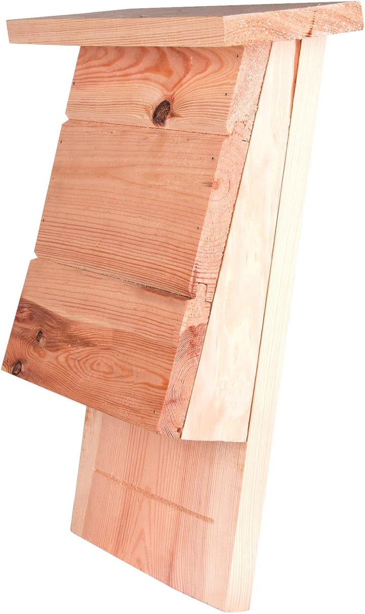 BigDean Grosser Fledermauskasten aus Massivholz - Fledermaus Nistkasten - Handmade in Europe - Flede