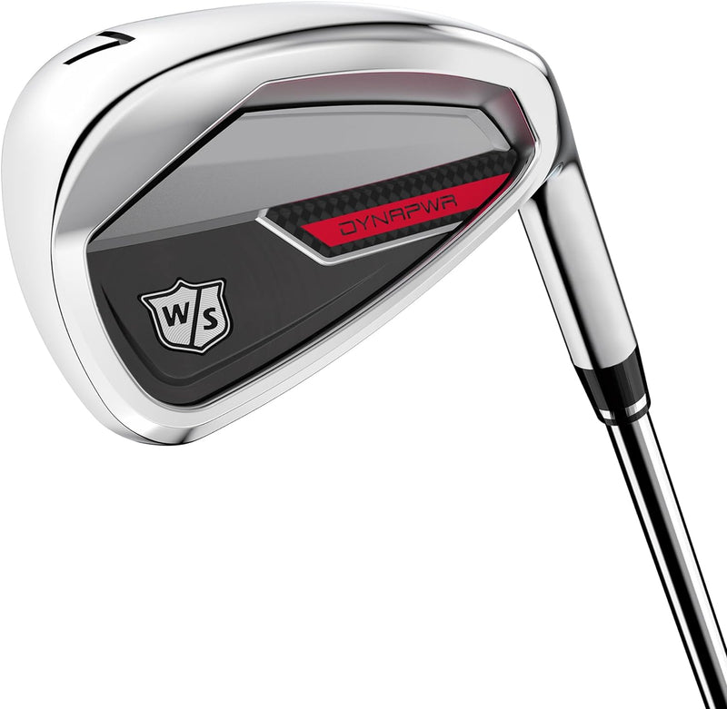 Wilson Staff Golfschläger, Dynapower Eisensatz 5-PW, GW, Stahl, Für Herren Rechts Graphit Regulär 6