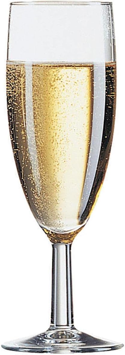 Arcoroc ARC 27810 Savoie Sektglas, Sektkelch, 170ml, Glas, transparent, 12 Stück Sekt 170ml, Sekt 17