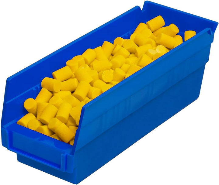 Akro-Mils 30120 Kunststoff-Nistkasten, 30,5 x 10,2 x 10,2 cm, Blau, 24 Stück, Blau
