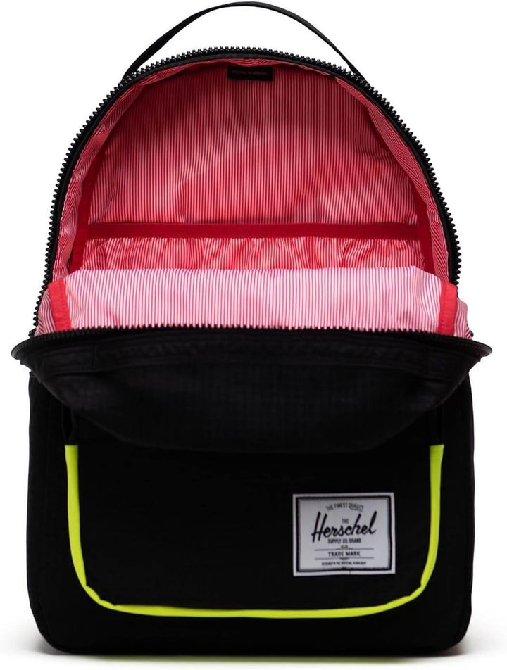 Herschel Unisex Miller Rucksack Einheitsgrösse Black Enzyme Ripstop/Black/Safety Yellow, Einheitsgr&