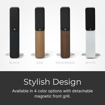 Q Acoustics 5040 Standlautsprecher Santos Palisander (Einzellautsprecher) - 2 x 5 Mittel-/Bass-Treib