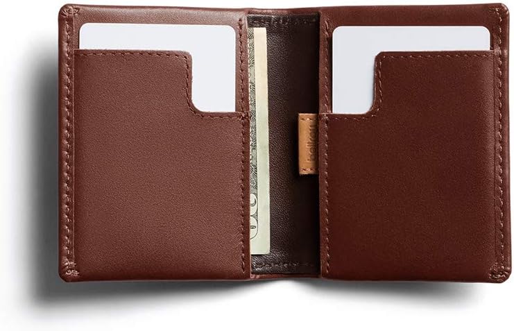 Bellroy Slim Sleeve – kleine, dünne Lederbörse (max. 12 Karten plus Scheine)