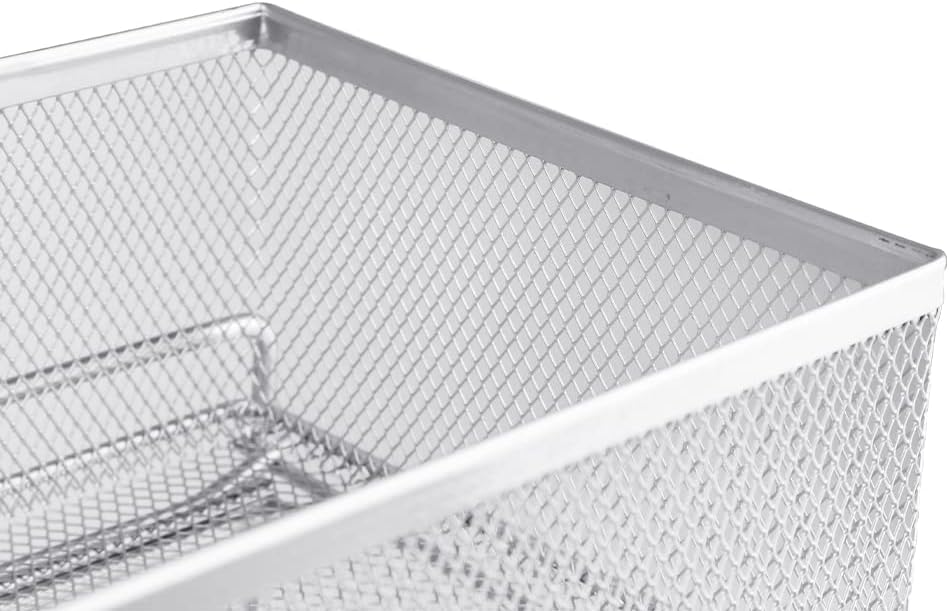 HUOLE 2 Tier Organizer mit Speicher Unter Waschbecken Schiebeschrank Korb herausziehen Snack Organiz