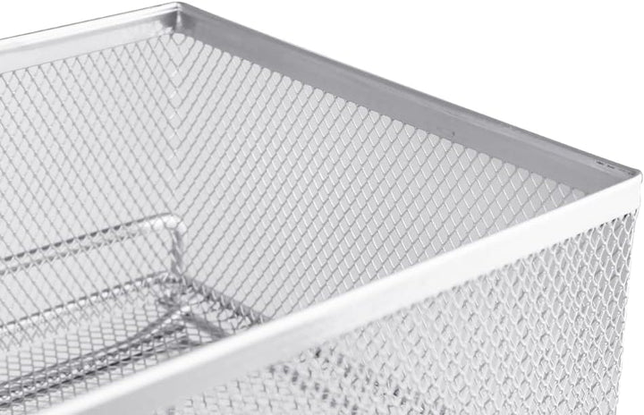 HUOLE 2 Tier Organizer mit Speicher Unter Waschbecken Schiebeschrank Korb herausziehen Snack Organiz