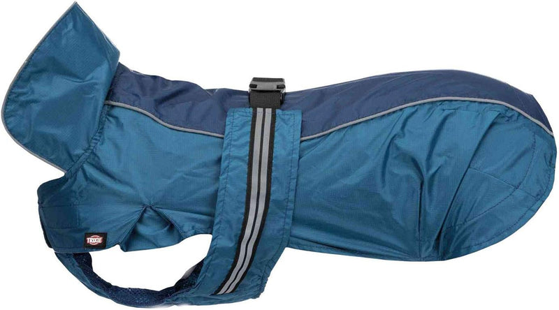 TRIXIE Regenmantel für Hunde von Rouen blau 40 cm(1er Pack), blau 40 cm(1er Pack)