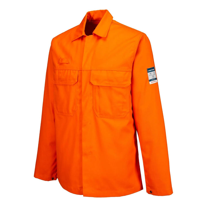 Portwest BIZ2 Herren Flammenresistente Bizweld FR Arbeitsjacke Orange, M M Orange, M Orange