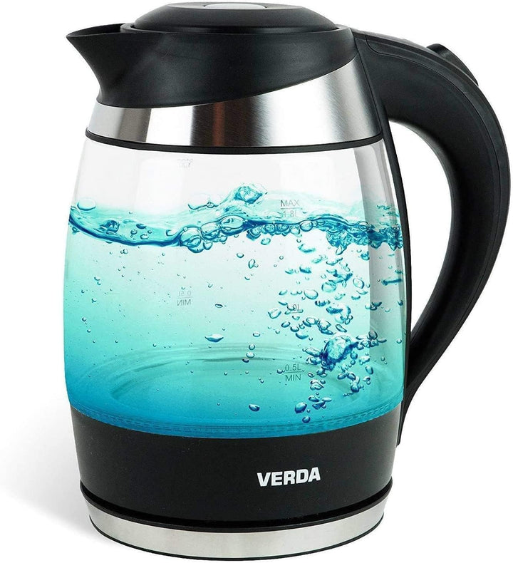 Wasserkocher 1,8L 2200W, Temperaturwahl, Beleuchtung im Farbwechsel, LED-Beleuchtung, Warmhaltefunkt