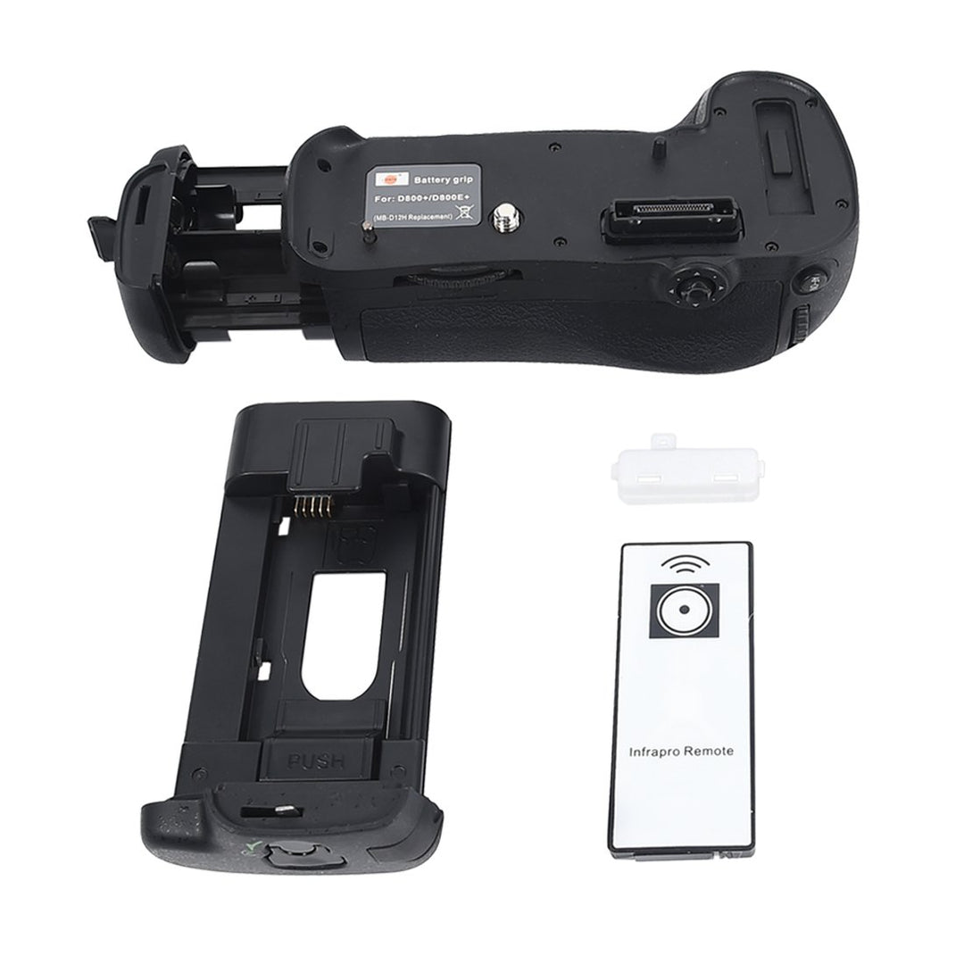 DSTE® Infrarot Fernbedienung Batterie Griff Kompatibel für Nikon D810 D800E D800 DSLR Digital Kamera