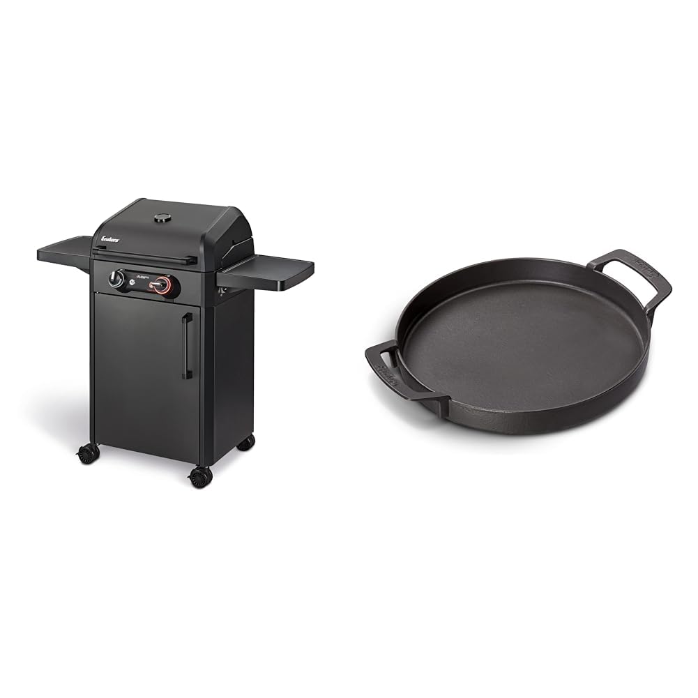 Enders® Elektrogrill eFLOW PRO 2 TURBO™ aus der SHADOW-Serie & ® SWITCH GRID Pfanne Bundle mit Pfann