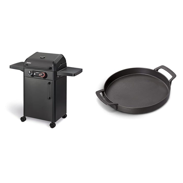 Enders® Elektrogrill eFLOW PRO 2 TURBO™ aus der SHADOW-Serie & ® SWITCH GRID Pfanne Bundle mit Pfann
