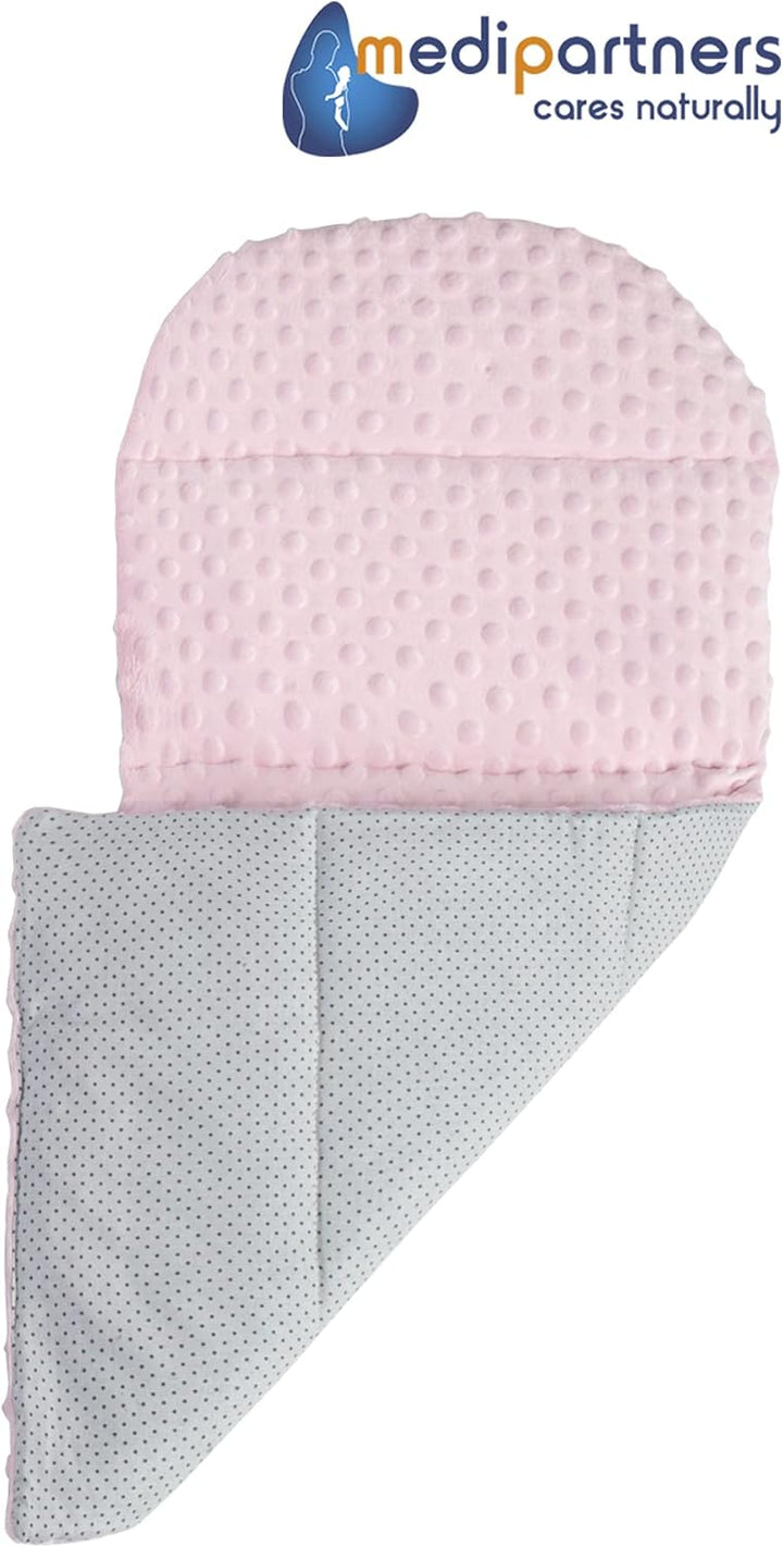 Medi Partners Babynest Kuschelnest Babynestchen 100% Baumwolle Nestchen Reisebett für Babys Säugling