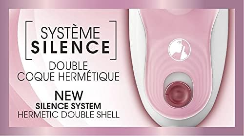 Calor Silence Soft 24tweezers Epilierer (integriert, 4,8 W), Rosa, Weiss