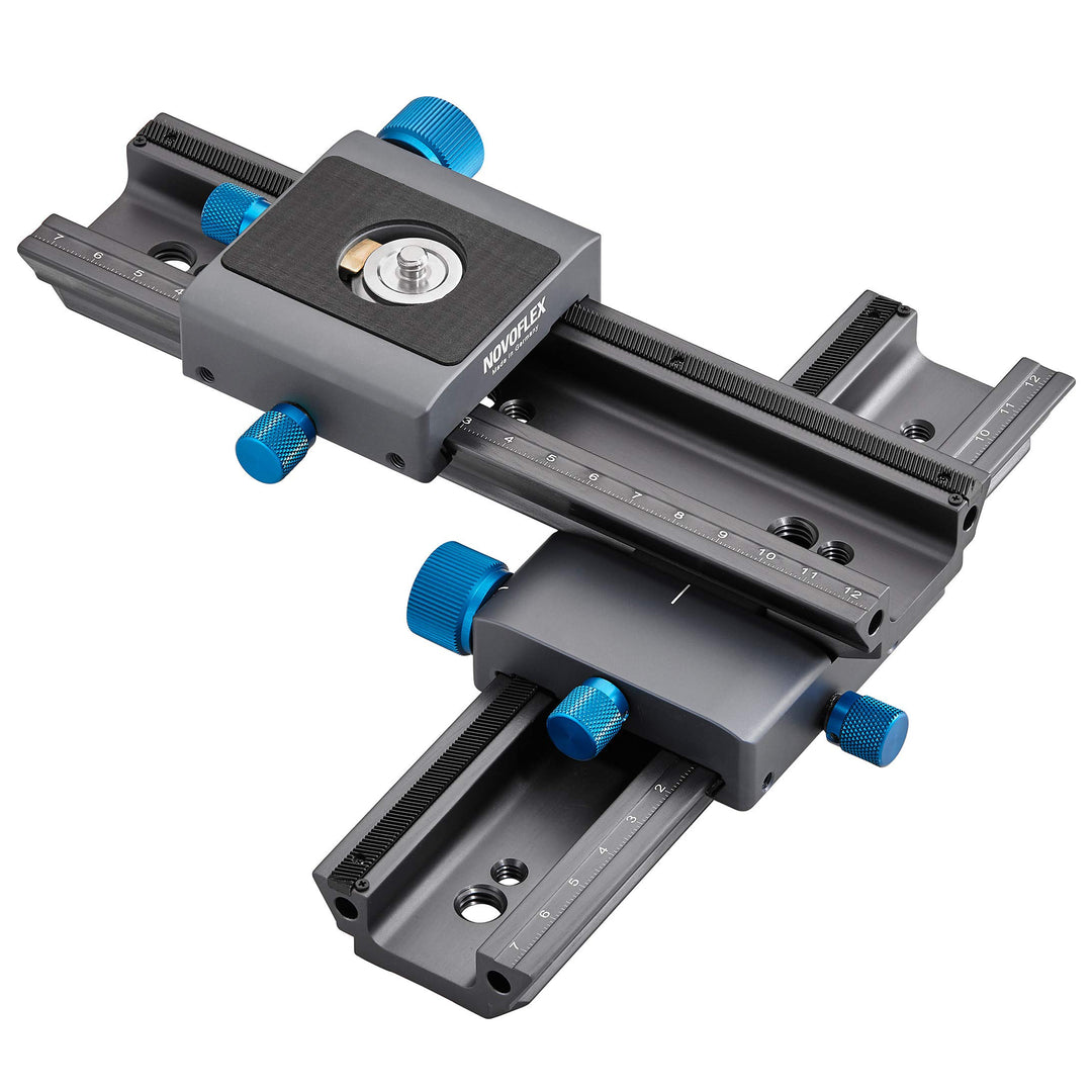 Novoflex Kreuz-Einstellschlitten MiniConnect Stativschelle für NEX Adapter MiniConnect Cross Focusin
