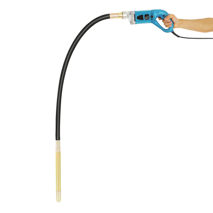 1300W Betonrüttler, Betonverdichter mit Ø 35 mm Rüttelflasche mit 150 cm Schlauchlänge, Flaschenrütt