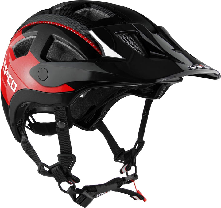 Casco MTBE 2 Helm schwarz Rot L | 58-62cm, Rot L | 58-62cm