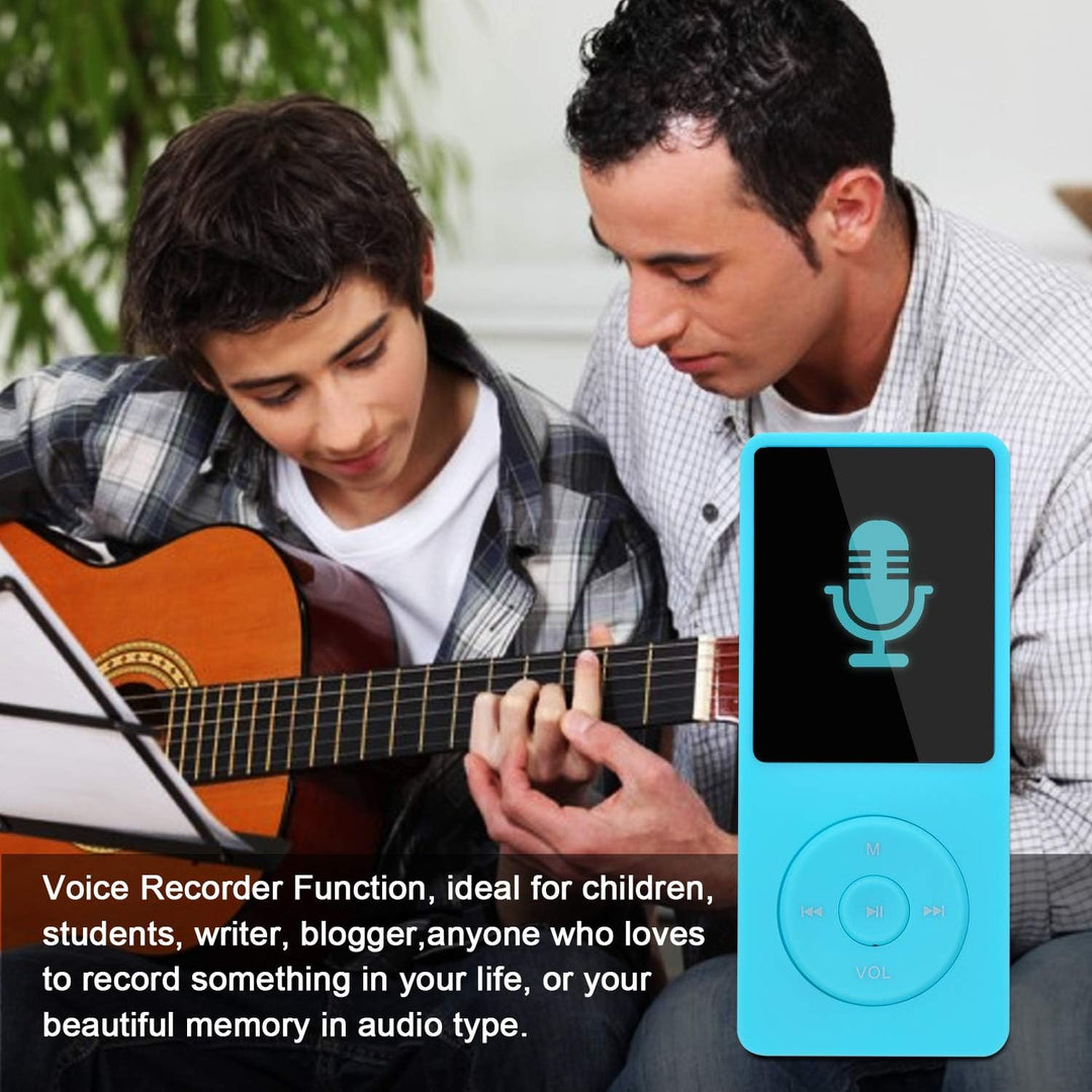 8GB Tragbare MP3 Musik Player, Support bis zu 64GB SD Speicherkarte, Lossless Sound HiFi MP3 Player,