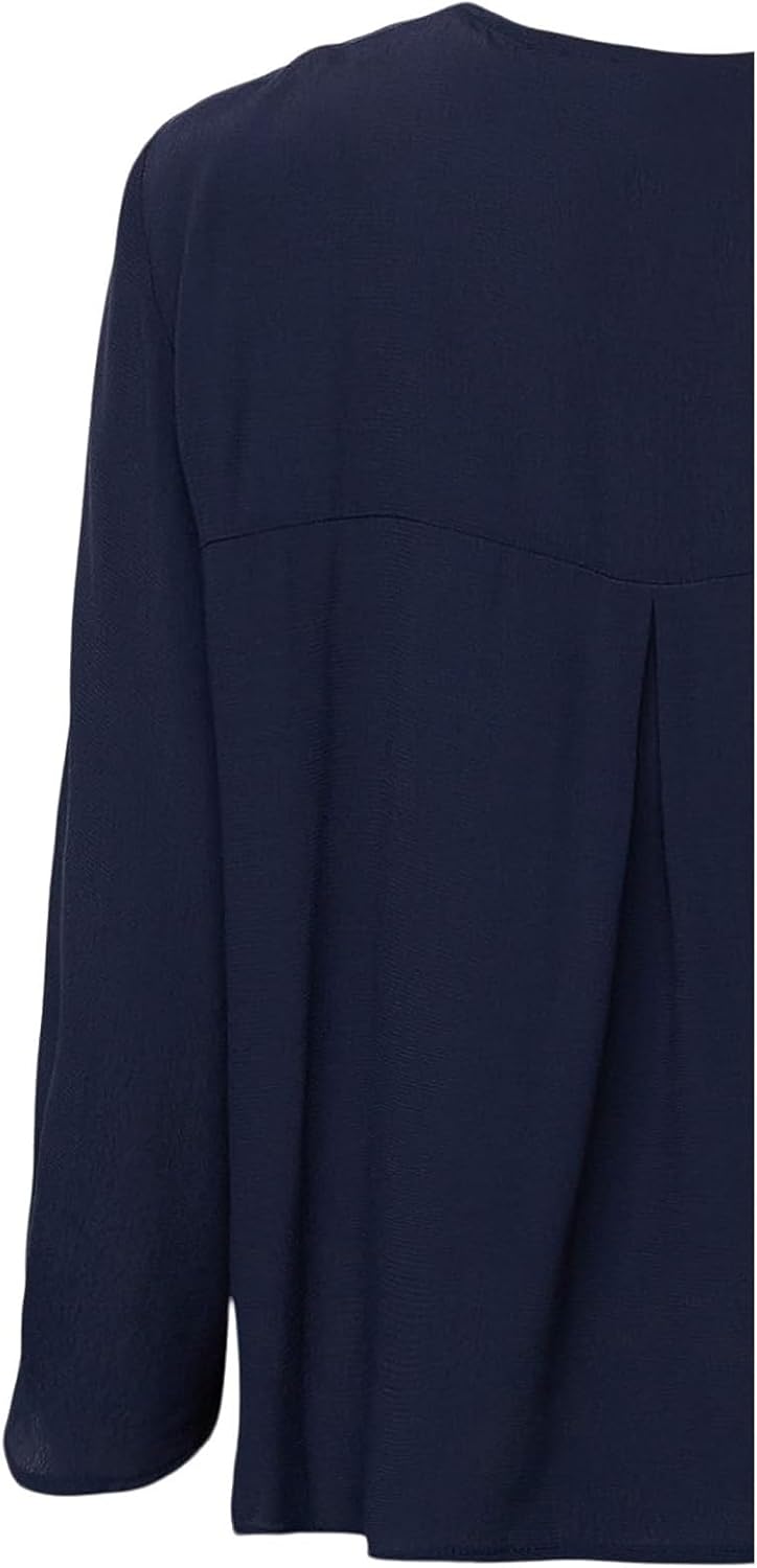 ESPRIT Damen Bluse M 405/Dark Blue, M 405/Dark Blue