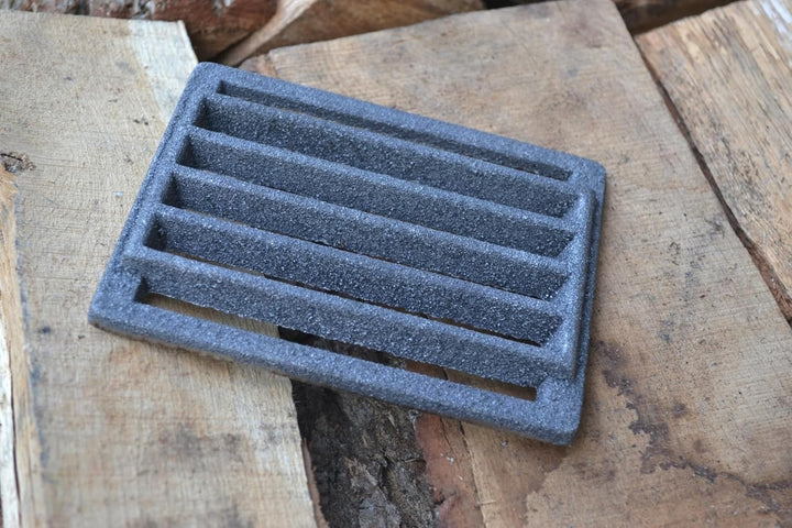 SEZAM 15 x 12 cm Gussrost Ofenrost Ascherost Gussrost verschiedene Durchmesser, Kaminrost passend Ka