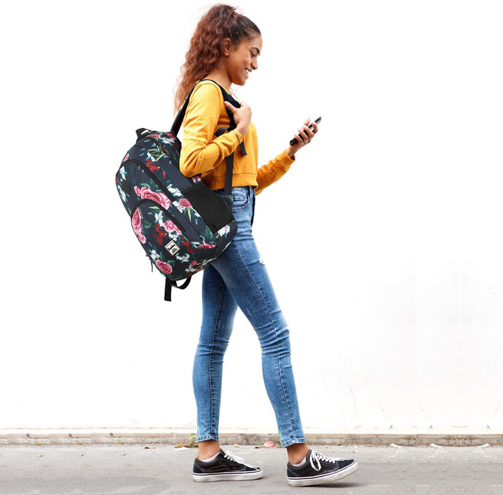 YAMTION Rucksack Damen,Schulrucksack Mädchen Teenager Tagesrucksack Frauen mit Laptopfach für Schule