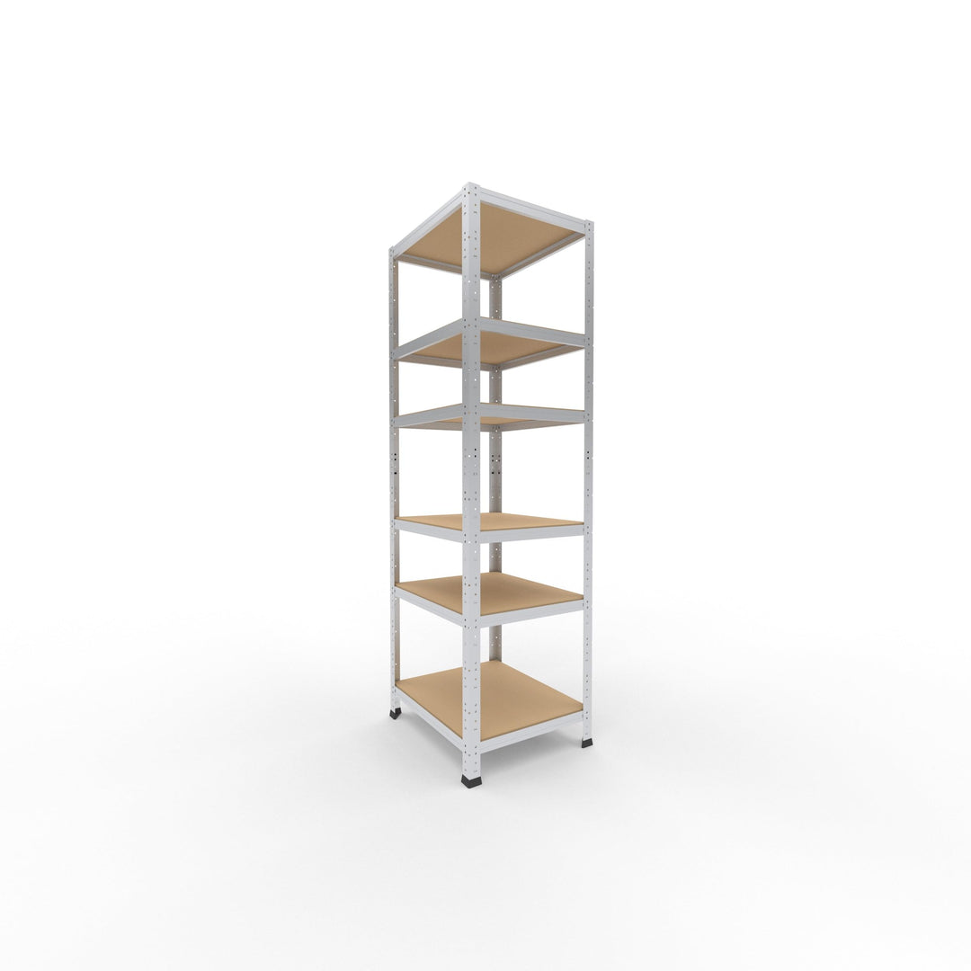 shelfplaza® 180x50x60cm Home Schwerlastregal verzinkt/Metallregal mit 6 Böden/Kellerregal Metall, Ga