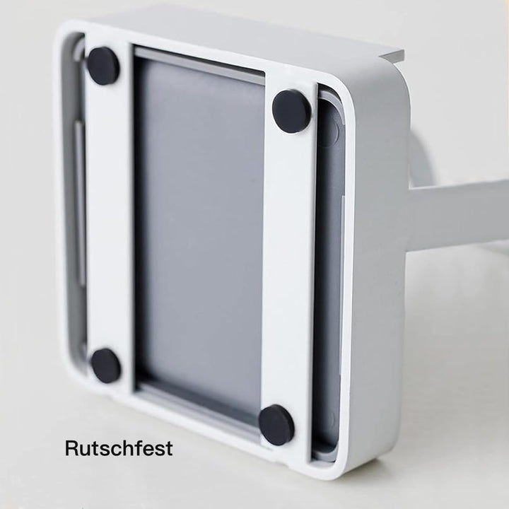 Rievem Topfdeckel- und Kochlöffelständer Stahl Küche Topfdeckelhalter Multifunktionsablage für Pfann