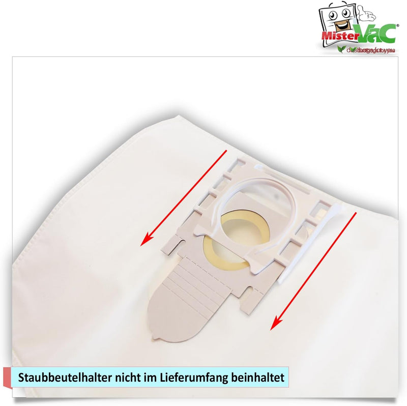 MisterVac Staubsaugerbeutel 10 Stück kompatibel mit Thomas AQUA PET & FAMILY