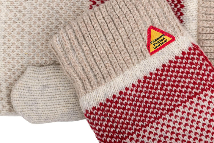 ÖJBRO VANTFABRIK Fäustlinge 4 Lagen 100% Merinowolle versch. Modelle, Grösse S-L (6-11) Handschuhe S
