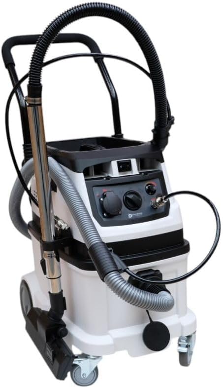 Industriesauger mit Klopffunktion 1600W Bausauger mit Fernbedinung Nassauger mit Steckdose Druckluft