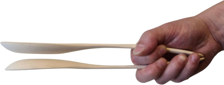 Musiklöffel Paar – handgefertigt aus hochwertigem Klangholz, sehr guter Klang, leicht spielbar, saub