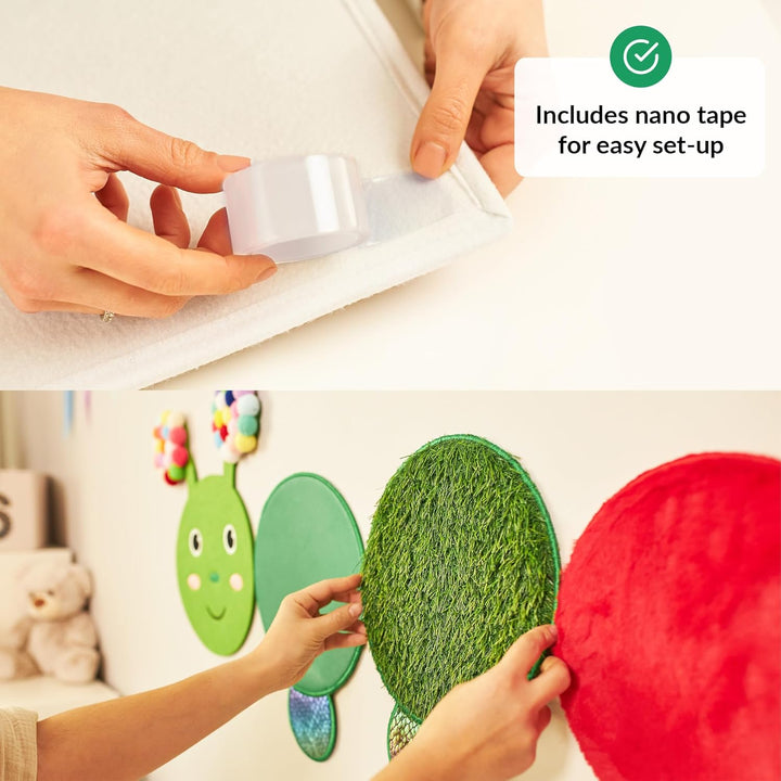Sensorik-Wandpaneel für Kinder | Fühlen, Erleben & Lernen | Raupen-Sensorikspielzeug für Sensorikräu