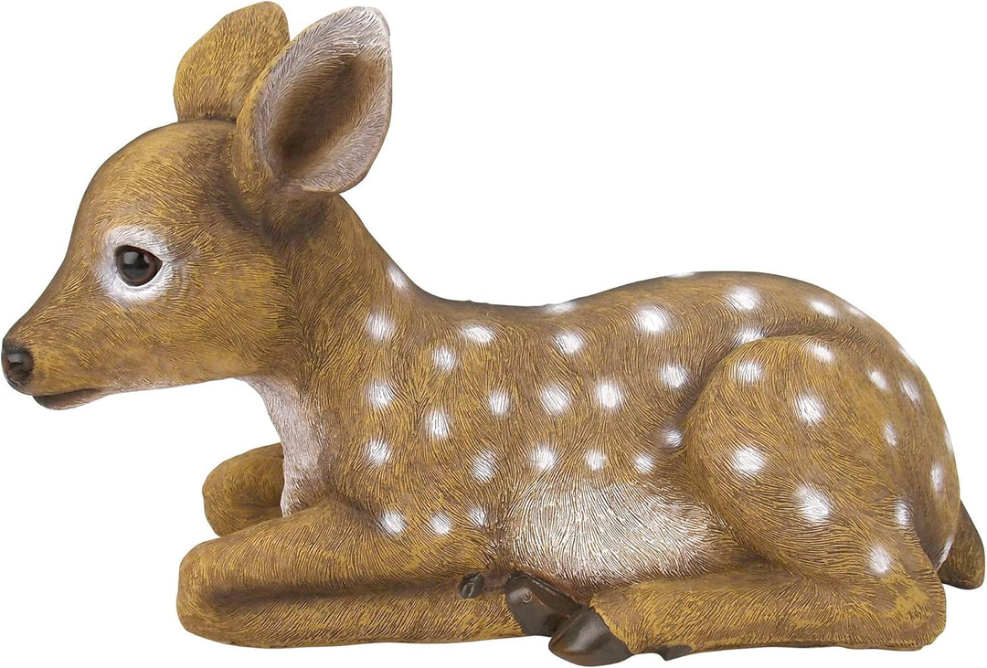 Design Toscano Darbry, das Rehkitz, Figur Garten, Garten